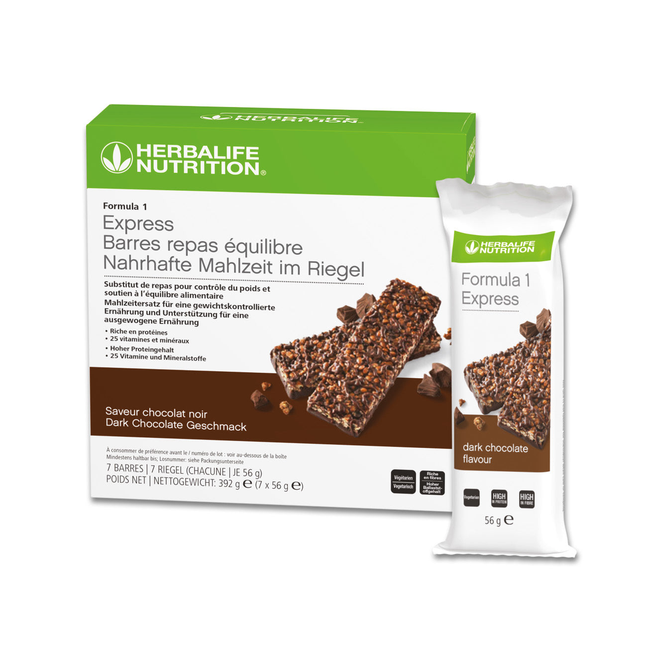 Formula 1 Express Riegel Cranberry & White Chocolate 7 Riegel 56 g