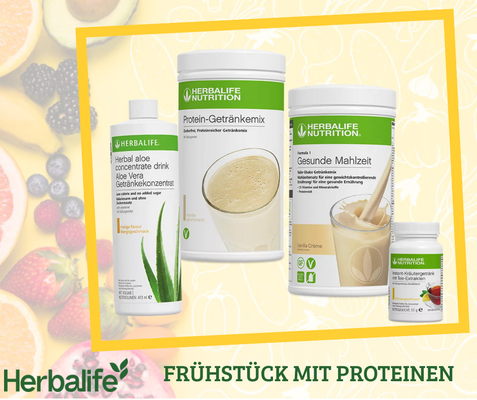 FRÜHSTÜCK MIT PROTEINEN