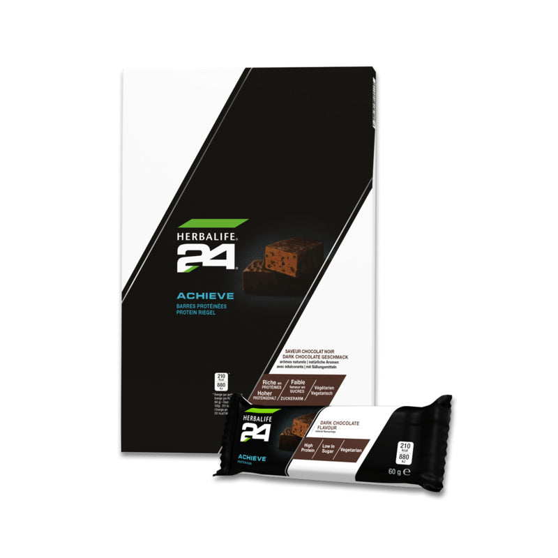 H24 Achieve Protein Riegel Chocolate Chip Cookie Dough Geschmack 6 x 60 g